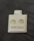 Beautiful Rainbow 10K Gold Earrings